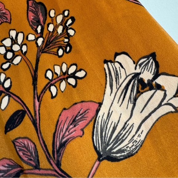 SALTWATER LUXE • Skye Midi Dress in Orange Multi - Picture 10 of 13